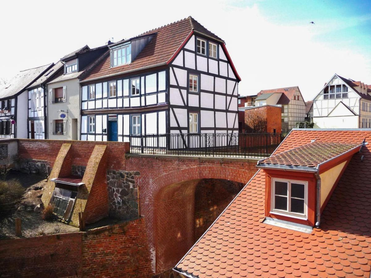 Апартаменты Haus Zur Eselsbruecke Тангермюнде Экстерьер фото