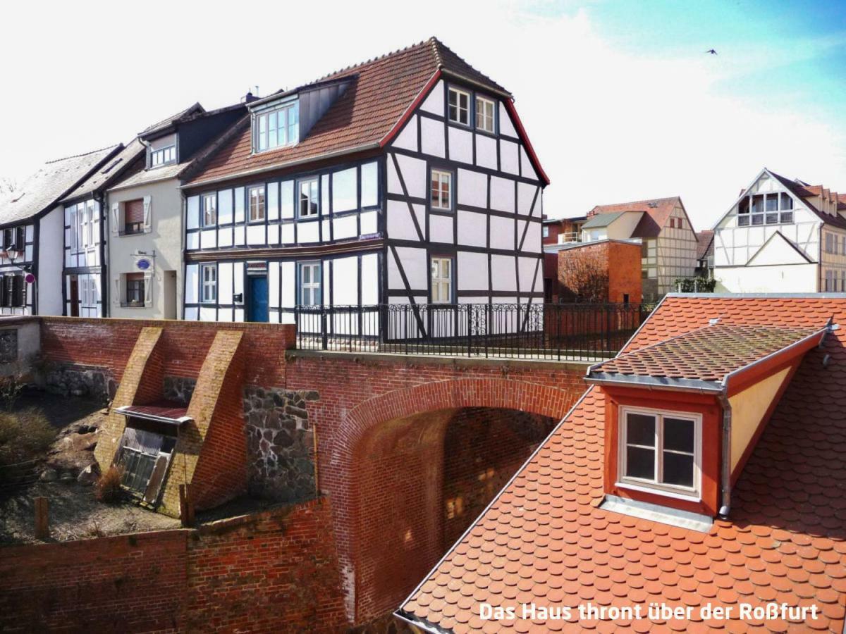 Апартаменты Haus Zur Eselsbruecke Тангермюнде Экстерьер фото